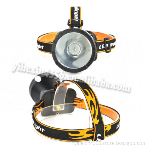 New Brand RJ-0560 Rechargeable Led Headlamp in Yellow Light and Built-in Battery